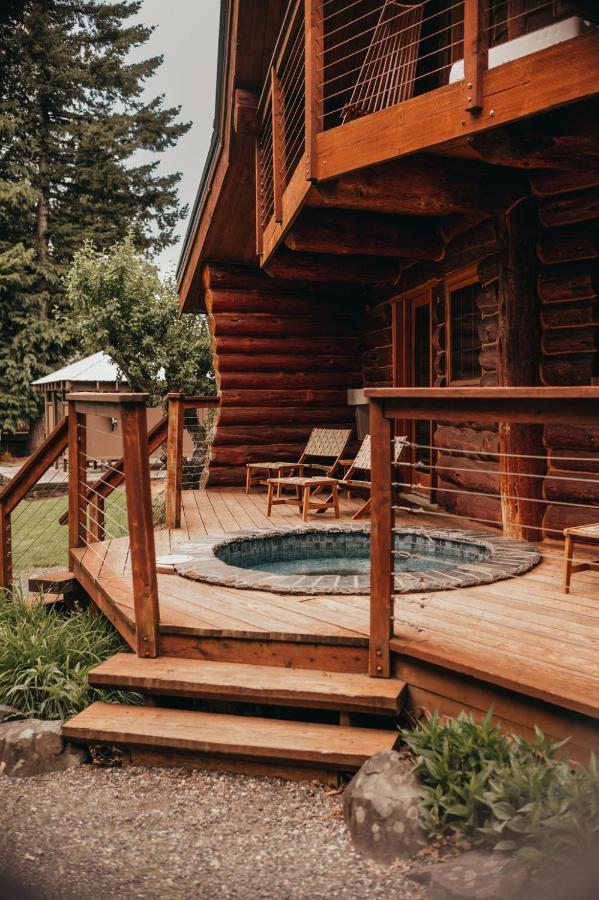 Wilder And Pine Riverside Cabins Stevenson Exterior foto